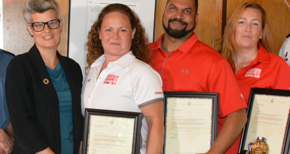 City of Victoria hails Warrior Games Athletes