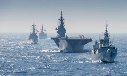 HMCS Regina and Japanese Navy conduct KAEDEX 19-1 in South China Sea