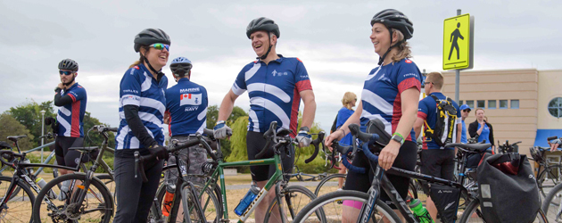 In Photos: 3rd annual Navy Bike Ride