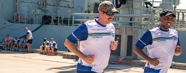 In Photos: Regina laces up for Navy Run