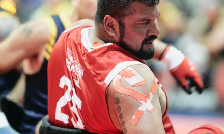 Warrior Games athlete pays it forward