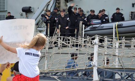 HMCS Regina returns home