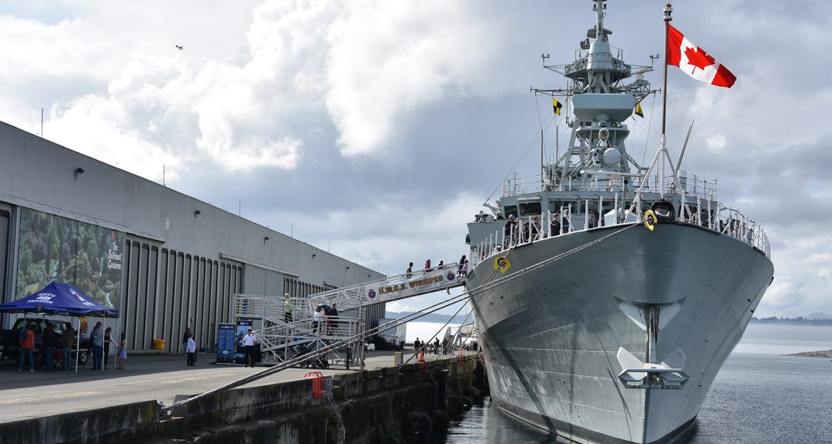 HMCS Winnipeg’s busy week