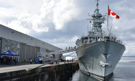 HMCS Winnipeg’s busy week