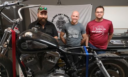 Chopping a bike for Soldier On