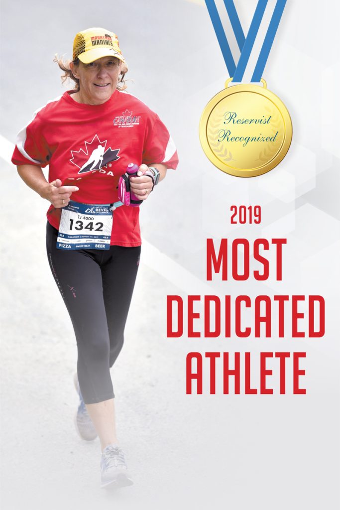 MS Tracy Voorthuyzen in the Revel Chilliwack Marathon.