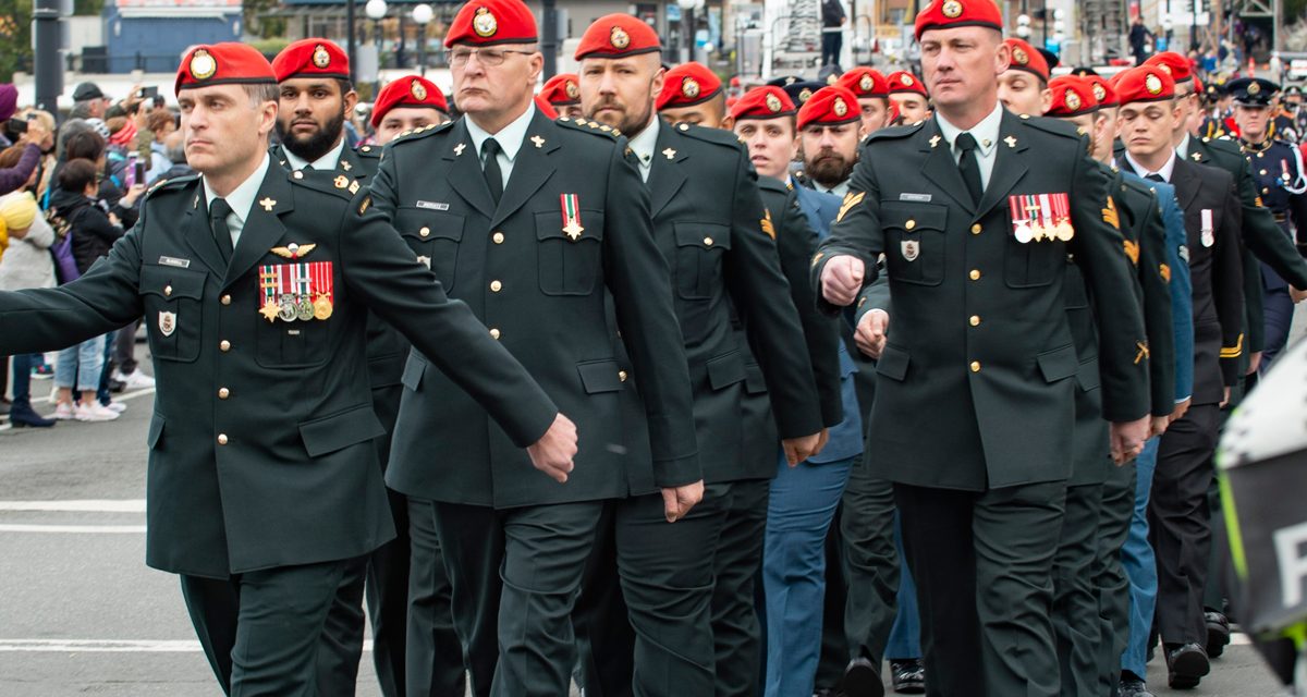 Military Police honour fallen officers