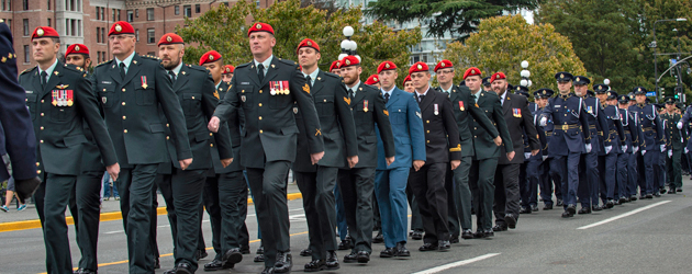 In Photos: Military Police honour fallen officers
