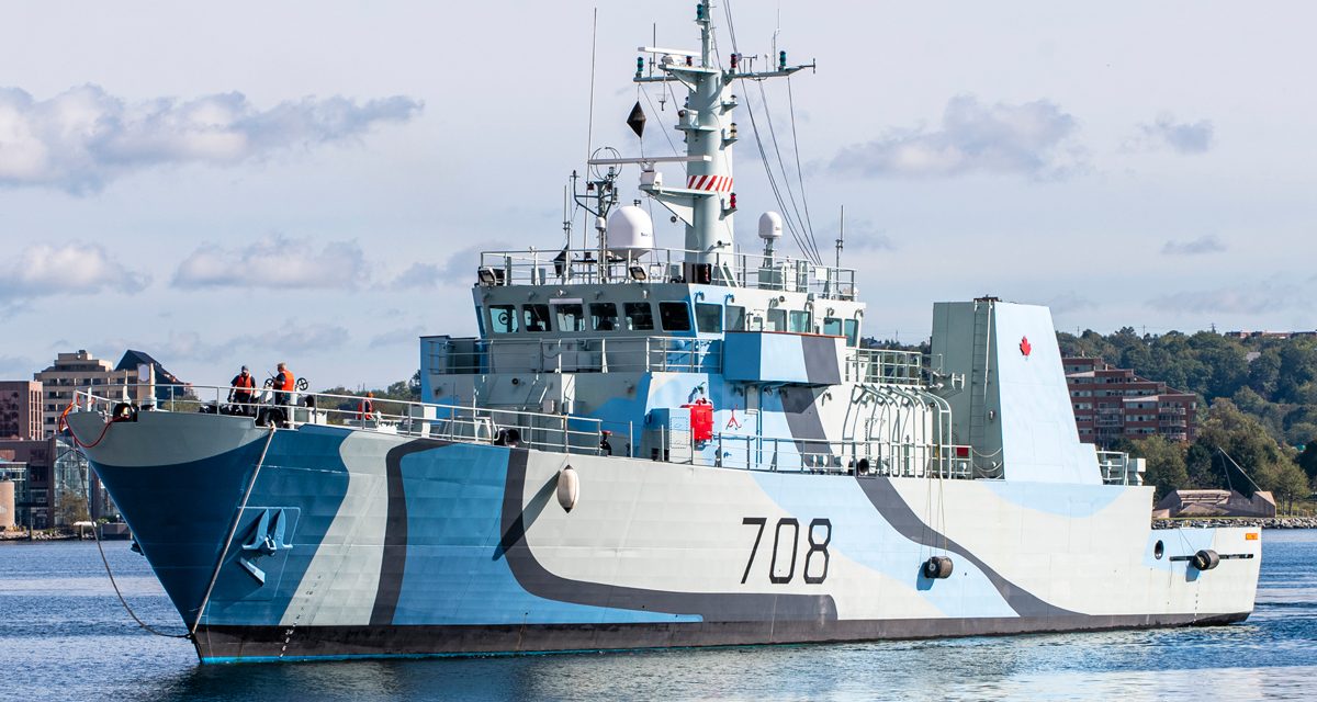 Warships bedazzle in Second World War paint pattern