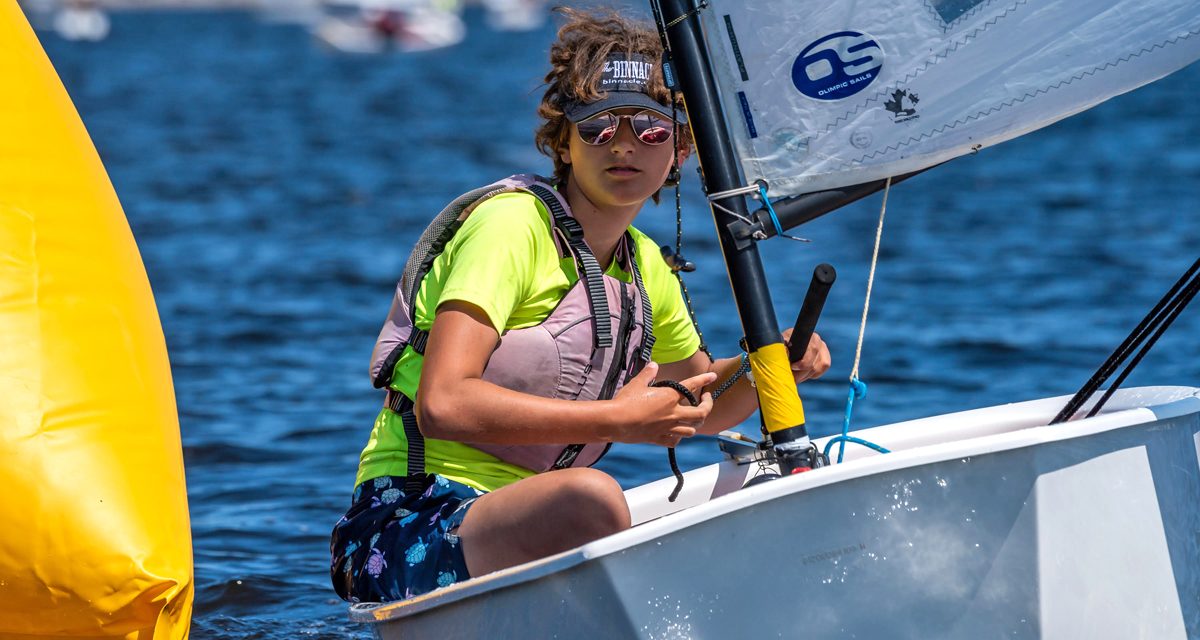 Junior sailor plots course for success