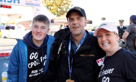 Sailor prevails in marathon feat