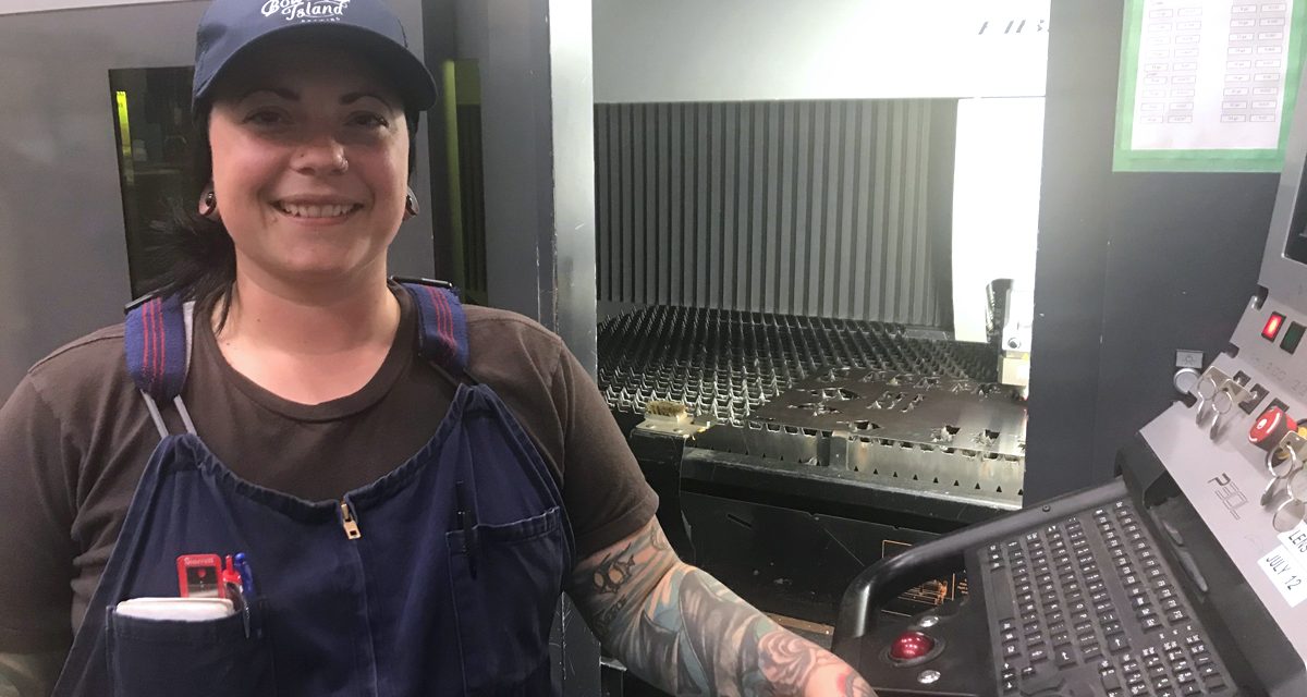 Trailblazing by making origami from metal