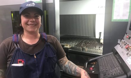 Trailblazing by making origami from metal