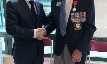 Lancaster bomber pilot awarded Legion of Honour