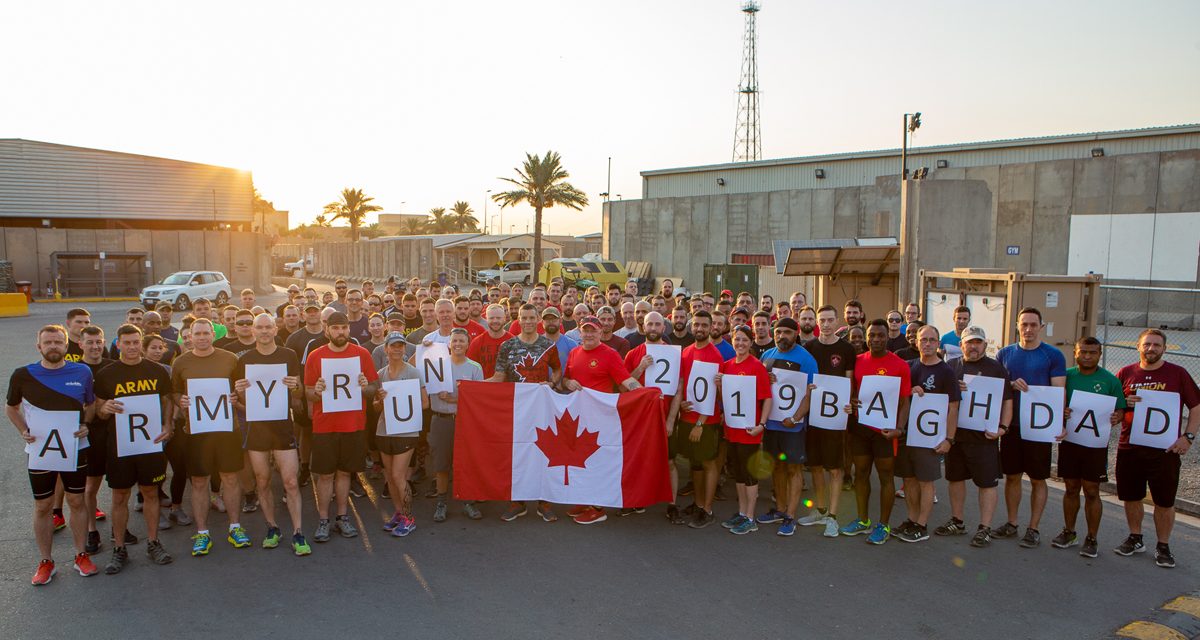Baghdad army run supports Soldier On and camaraderie