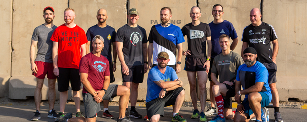 In Photos: Baghdad army run supports Soldier On