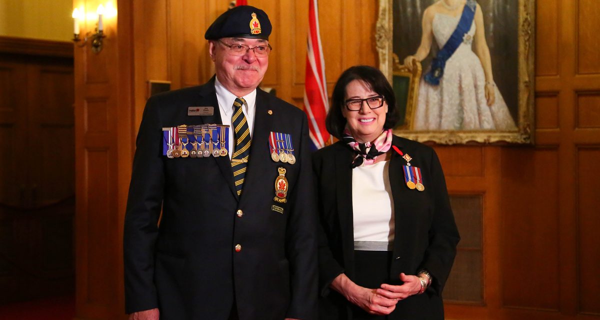 The First Poppy Presentation in British Columbia
