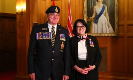 The First Poppy Presentation in British Columbia