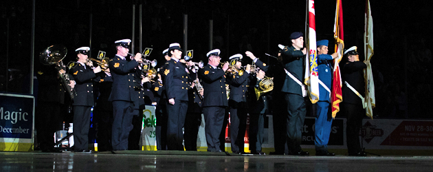 In Photos: Victoria Royals Military Appreciation Night