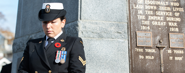 In Photos: CFB Esquimalt remembers