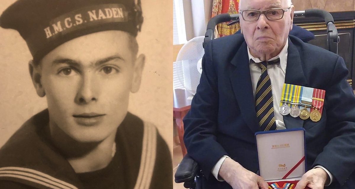 Korean War Veteran receives special medal