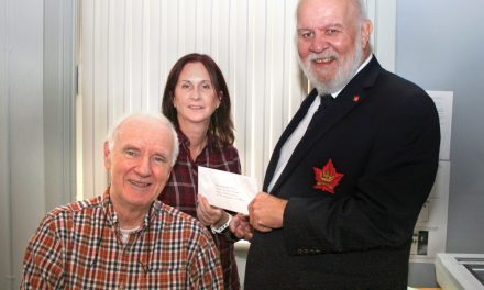Naval Association of Canada presents museum with donation