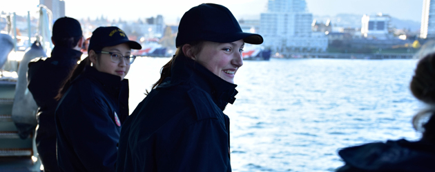 In Photos: Cadets at Sea