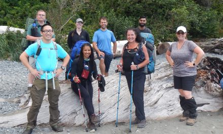 Juan de Fuca Trail adventure training trek