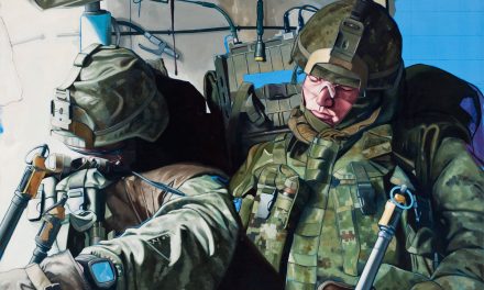 Artist Scott Waters paints a picture of a soldier’s life