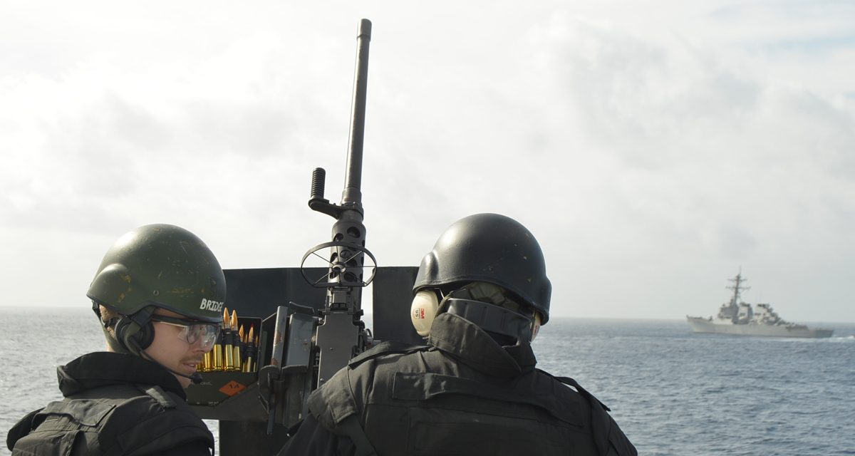 HMCS Calgary working up to full deployment