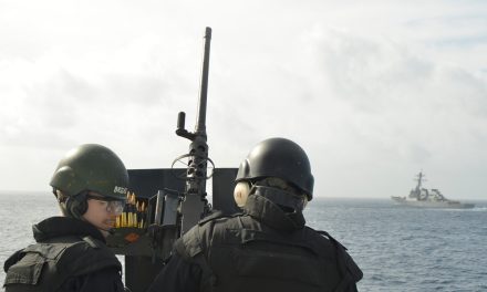 HMCS Calgary working up to full deployment