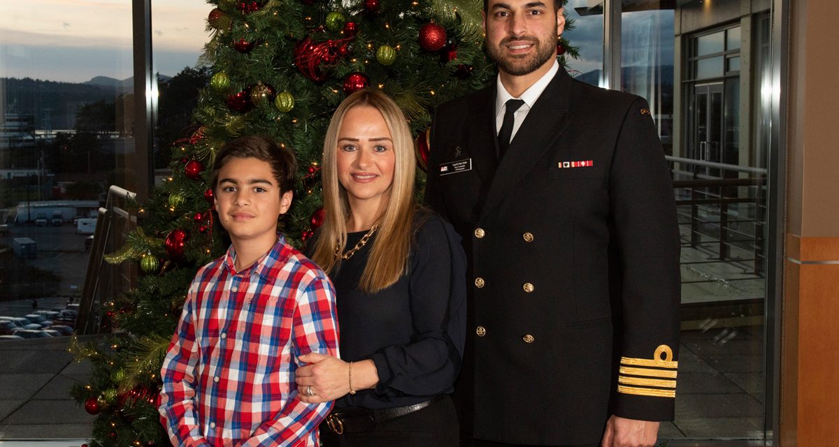 Christmas wishes from the Base Commander