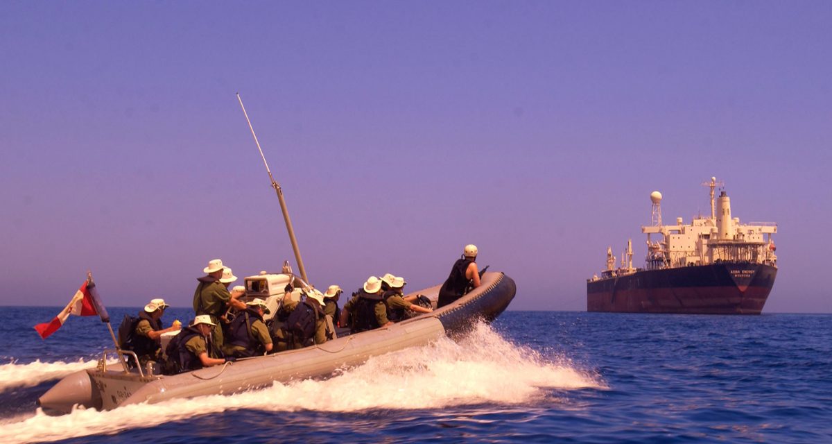 Shift in Naval Boarding training