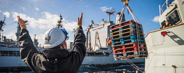 HMCS Ottawa on deployment