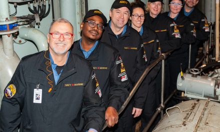 Corporate leaders experience navy life in HMCS Regina