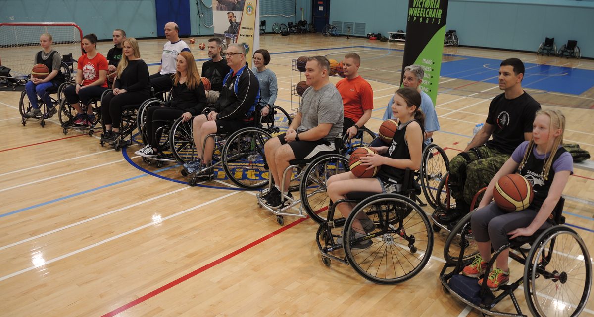 Wheelchair hoops game boosts understanding