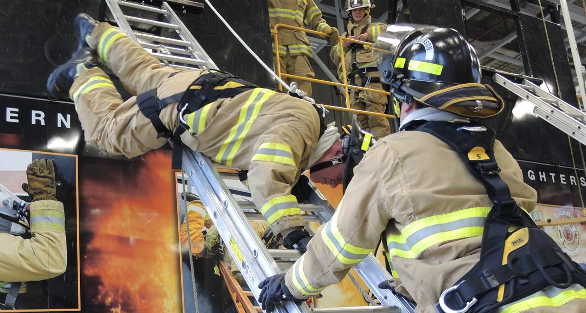 Firefighters ground survival training hot item