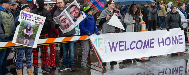 In Photos: HMCS Ottawa returns home