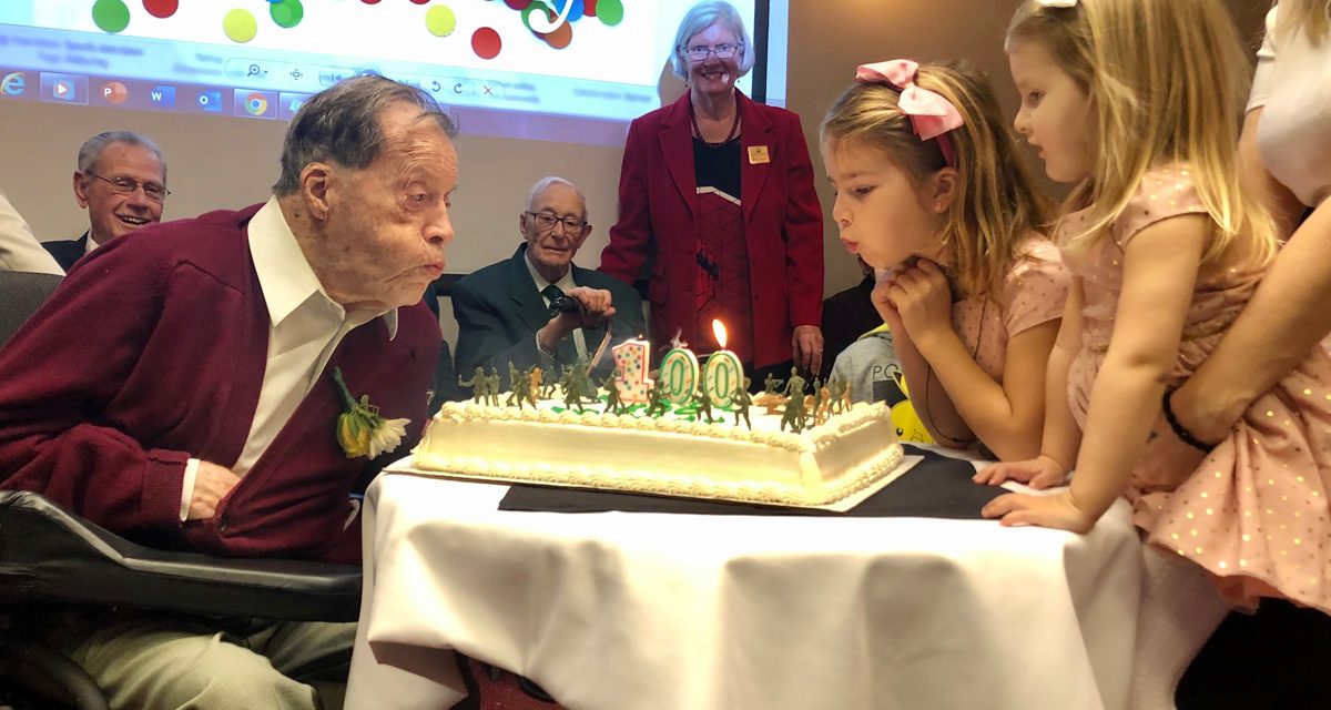 Veteran celebrates the gift of life