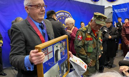 South Korea honours Canadian veterans during port visit