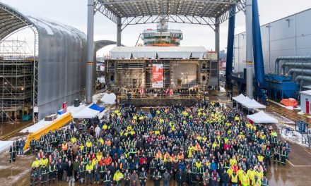 Keel Laying for first Joint Support Ship