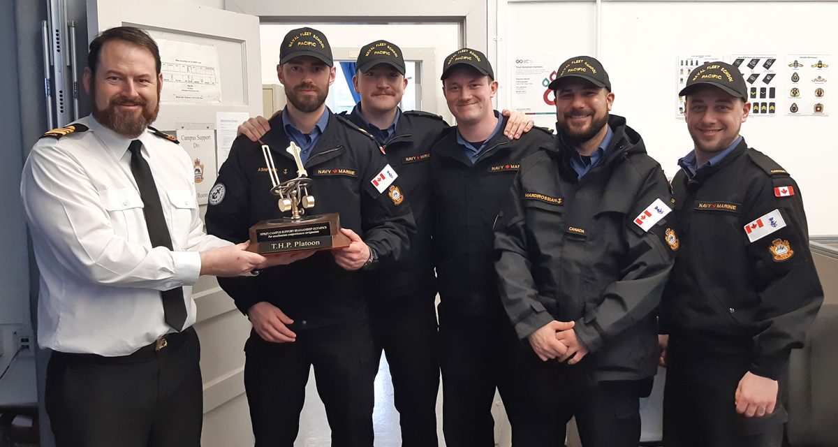Sailors succeed in Seamanship Olympics