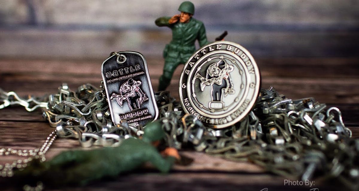 Coining support for veterans