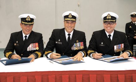 HMCS Ottawa Change of Command