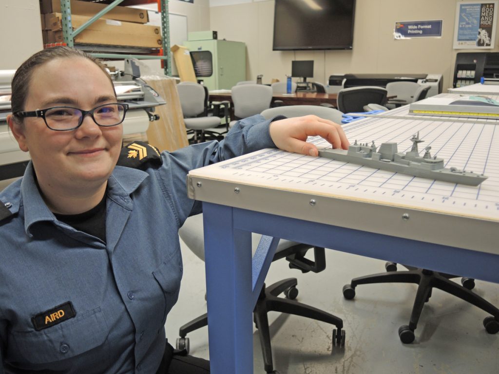 Printing technician MS Anne Marie Aird