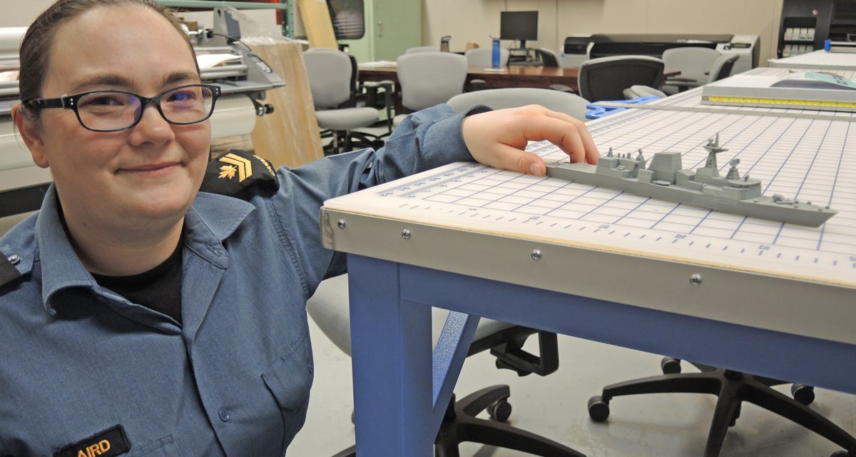 New dimension in naval training