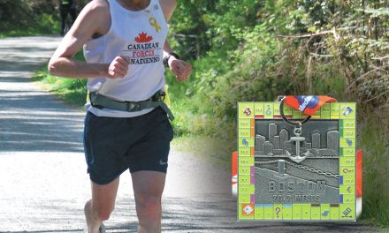 Band member triumphs with virtual marathon time