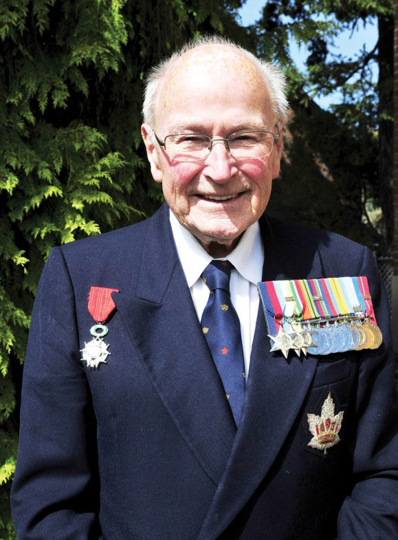 Retired Royal Canadian Navy Commander Peter Chance