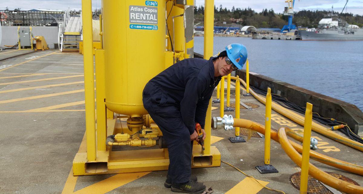 Shop 124: Hard at work in Dockyard