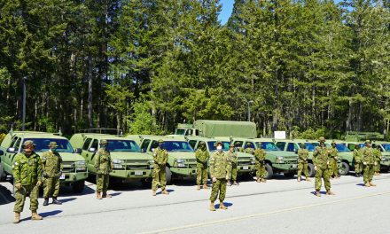 Island Reservists mount up for Exercise Strong Drive